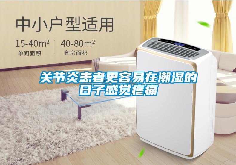 關(guān)節(jié)炎患者更容易在潮濕的日子感覺(jué)疼痛