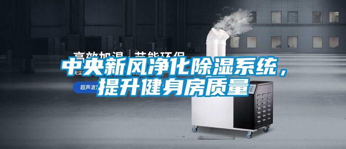 中央新風凈化除濕系統(tǒng)，提升健身房質(zhì)量