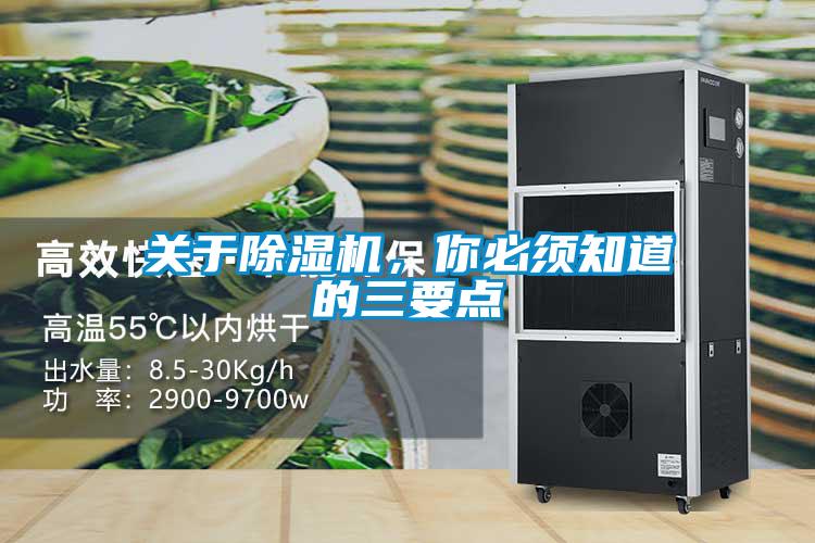 關(guān)于除濕機(jī)，你必須知道的三要點(diǎn)