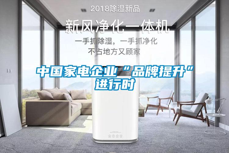 中國家電企業(yè)“品牌提升”進(jìn)行時