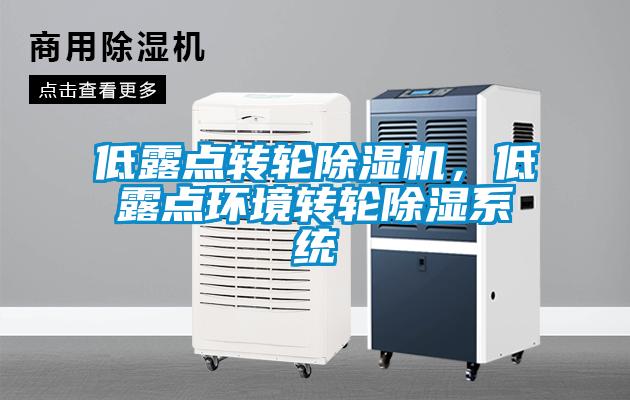 低露點(diǎn)轉(zhuǎn)輪除濕機(jī)，低露點(diǎn)環(huán)境轉(zhuǎn)輪除濕系統(tǒng)