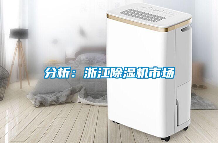 分析：浙江除濕機(jī)市場