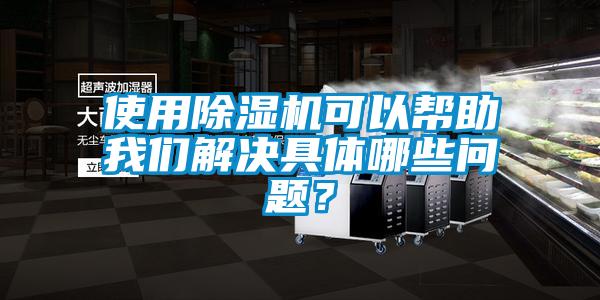 使用除濕機可以幫助我們解決具體哪些問題？