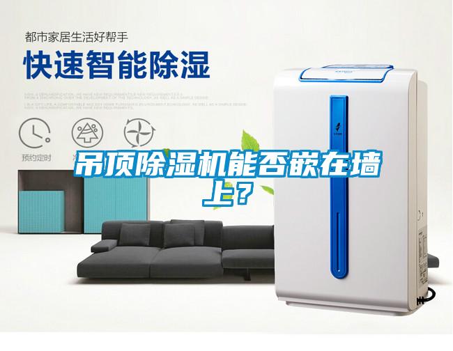 吊頂除濕機能否嵌在墻上？