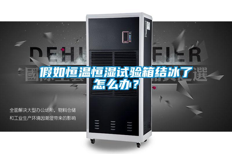 假如恒溫恒濕試驗(yàn)箱結(jié)冰了怎么辦？