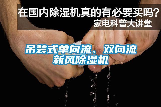 吊裝式單向流、雙向流新風(fēng)除濕機