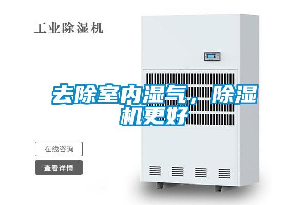 去除室內(nèi)濕氣，除濕機更好