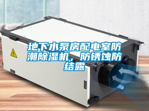 地下水泵房配電室防潮除濕機，防銹蝕防結露