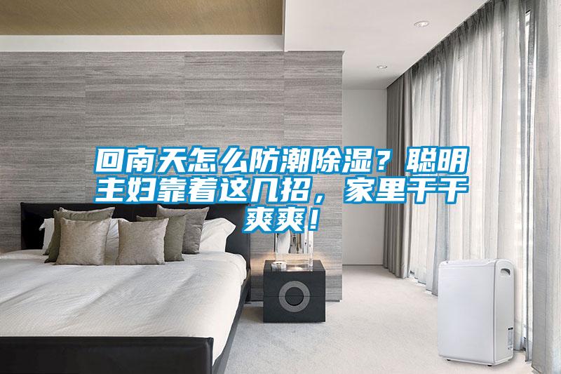回南天怎么防潮除濕？聰明主婦靠著這幾招，家里干干爽爽！