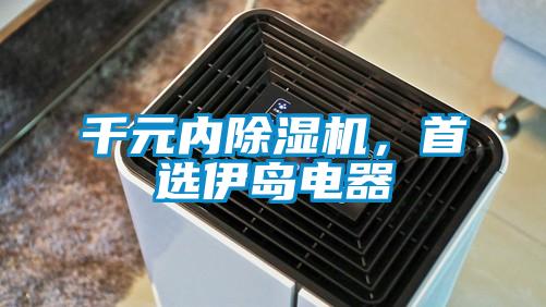 千元內(nèi)除濕機，首選伊島電器