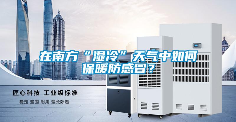 在南方“濕冷”天氣中如何保暖防感冒？