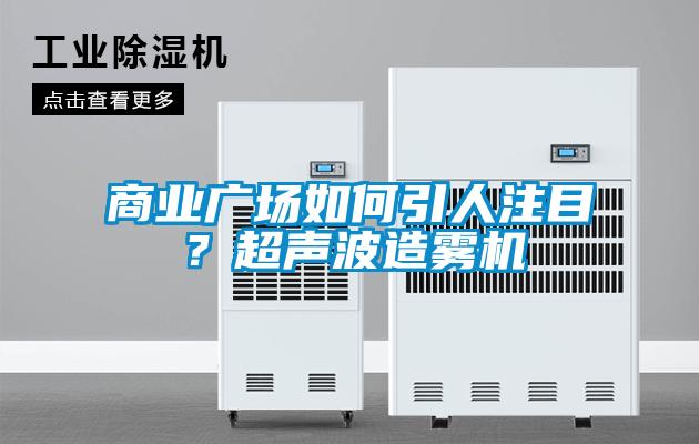 商業(yè)廣場(chǎng)如何引人注目？超聲波造霧機(jī)