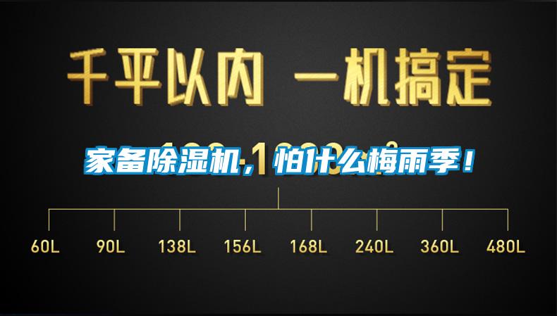 家備除濕機(jī)，怕什么梅雨季！