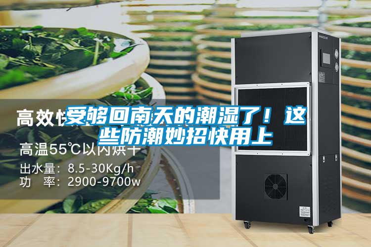 受夠回南天的潮濕了！這些防潮妙招快用上