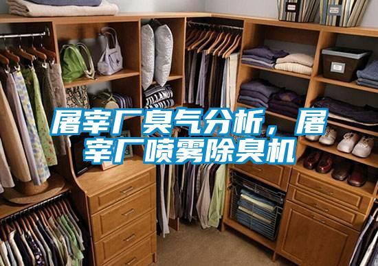 屠宰廠臭氣分析，屠宰廠噴霧除臭機(jī)