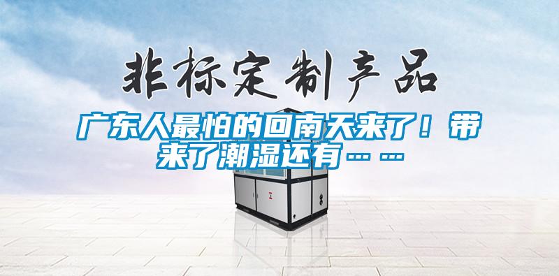 廣東人最怕的回南天來了！帶來了潮濕還有……