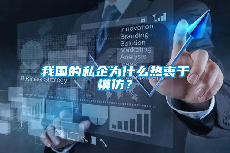 我國的私企為什么熱衷于模仿？
