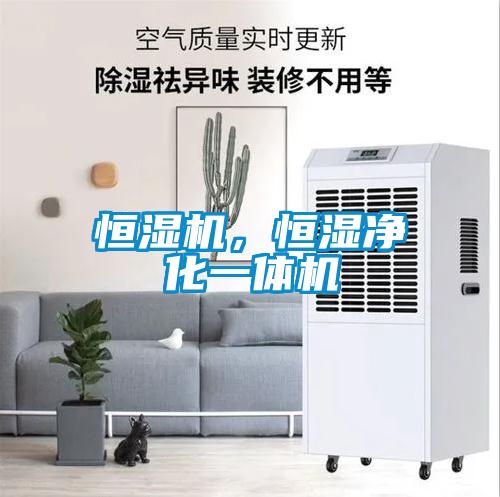 恒濕機，恒濕凈化一體機