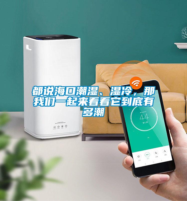 都說?？诔睗?、濕冷，那我們一起來看看它到底有多潮