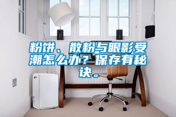 粉餅、散粉與眼影受潮怎么辦？保存有秘訣。