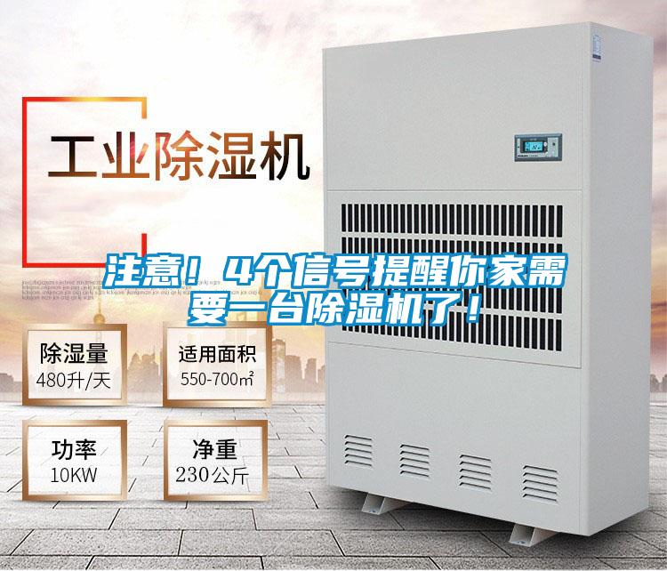 注意！4個信號提醒你家需要一臺除濕機了！