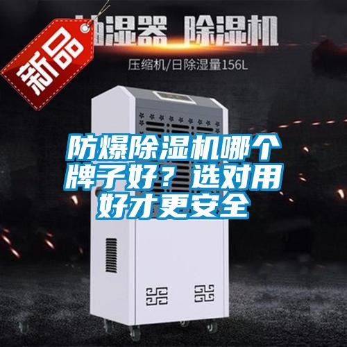 防爆除濕機(jī)哪個(gè)牌子好？選對(duì)用好才更安全