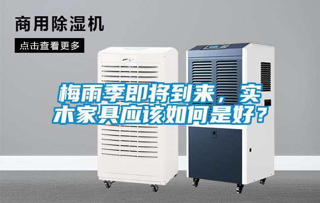 梅雨季即將到來，實木家具應該如何是好？