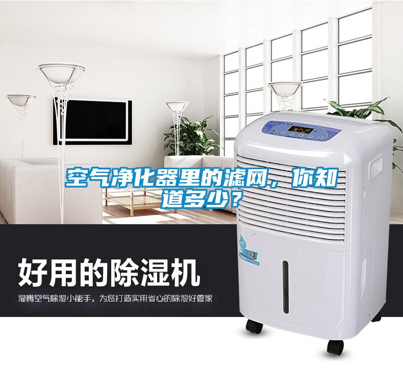 空氣凈化器里的濾網(wǎng)，你知道多少？