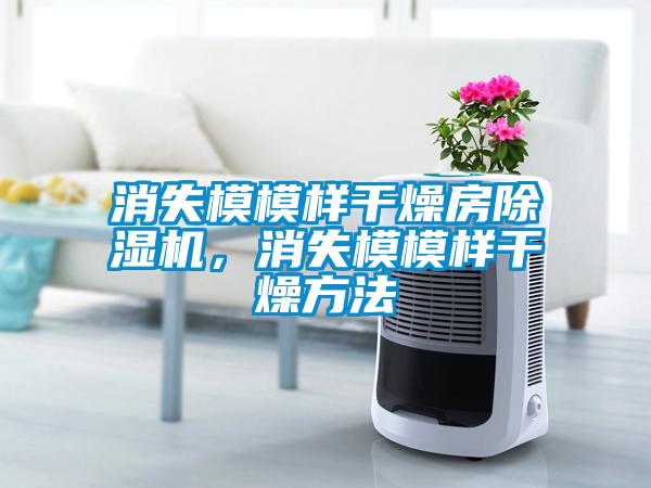消失模模樣干燥房除濕機，消失模模樣干燥方法