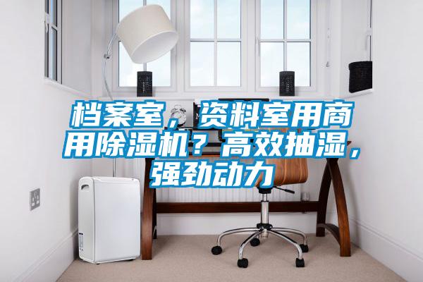 檔案室，資料室用商用除濕機？高效抽濕，強勁動力