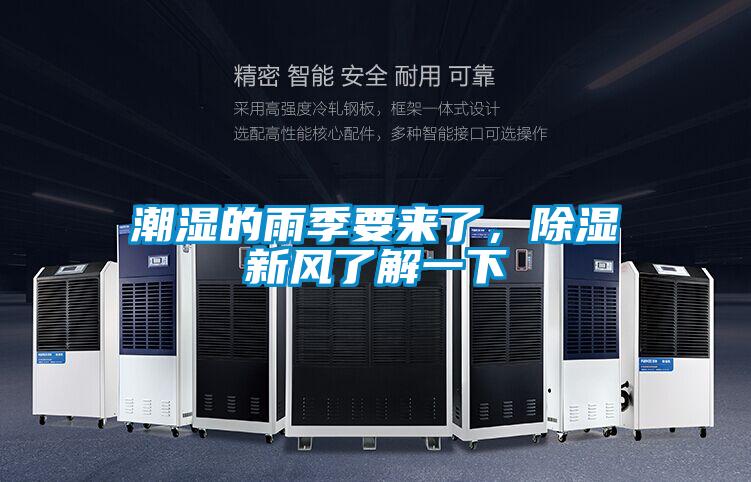 潮濕的雨季要來了，除濕新風(fēng)了解一下