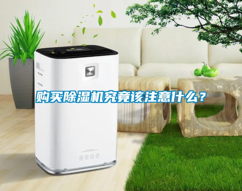 購(gòu)買除濕機(jī)究竟該注意什么？