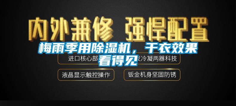 梅雨季用除濕機(jī)，干衣效果看得見