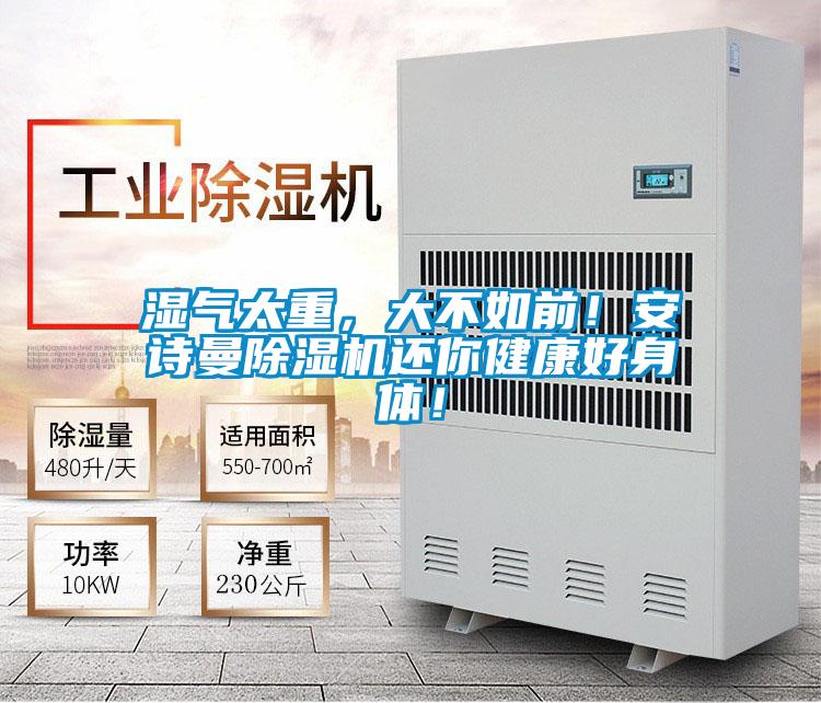 濕氣太重，大不如前！安詩曼除濕機還你健康好身體！