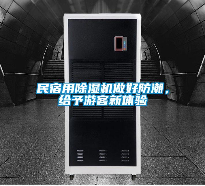 民宿用除濕機做好防潮，給予游客新體驗