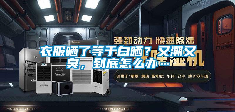衣服曬了等于白曬？又潮又臭，到底怎么辦…