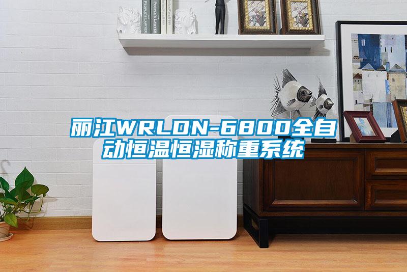 麗江WRLDN-6800全自動(dòng)恒溫恒濕稱重系統(tǒng)