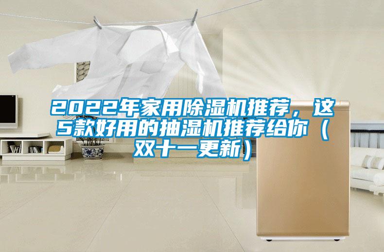2022年家用除濕機(jī)推薦，這5款好用的抽濕機(jī)推薦給你（雙十一更新）