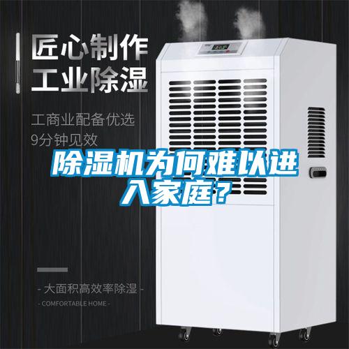 除濕機為何難以進(jìn)入家庭？
