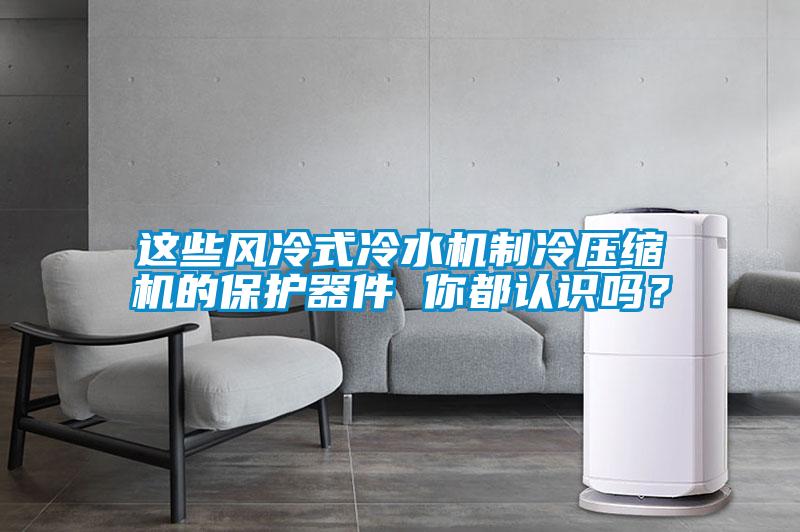 這些風(fēng)冷式冷水機(jī)制冷壓縮機(jī)的保護(hù)器件 你都認(rèn)識(shí)嗎？