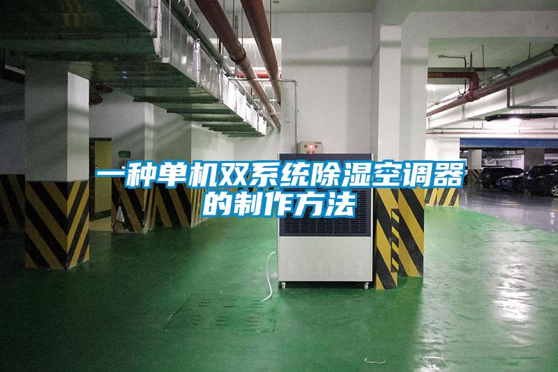 一種單機雙系統(tǒng)除濕空調(diào)器的制作方法