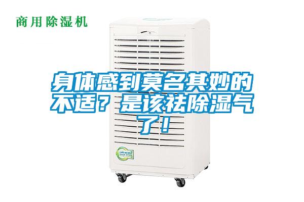 身體感到莫名其妙的不適？是該祛除濕氣了！