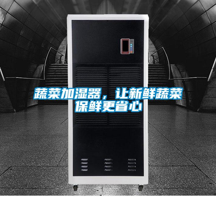 蔬菜加濕器，讓新鮮蔬菜保鮮更省心