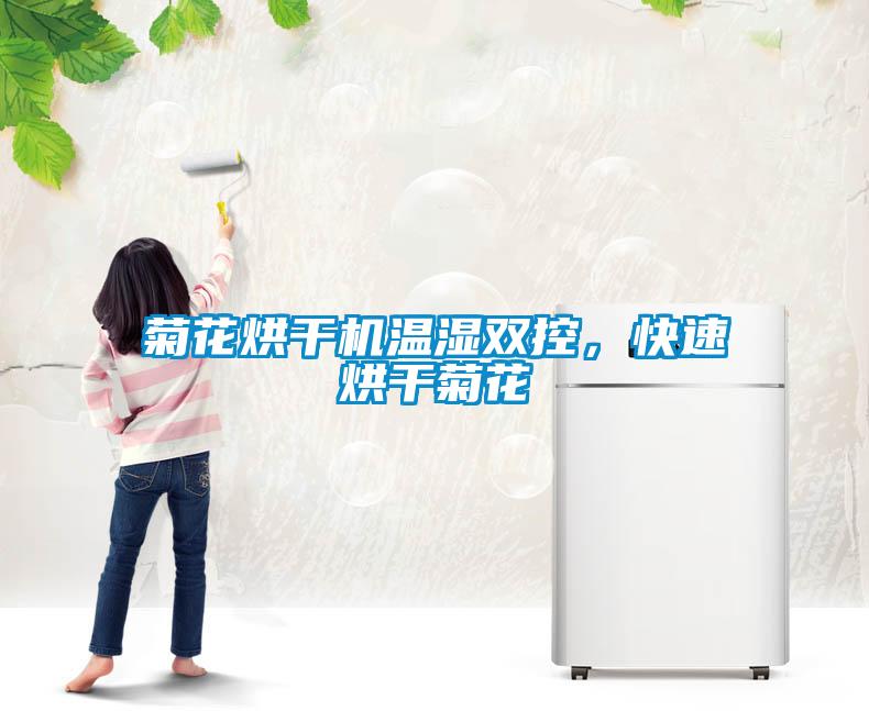 菊花烘干機(jī)溫濕雙控，快速烘干菊花