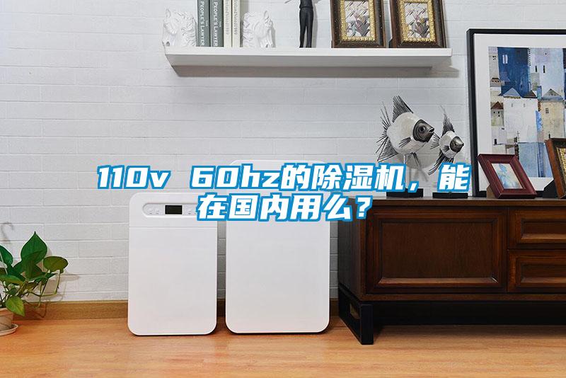 110v 60hz的除濕機(jī)，能在國內(nèi)用么？