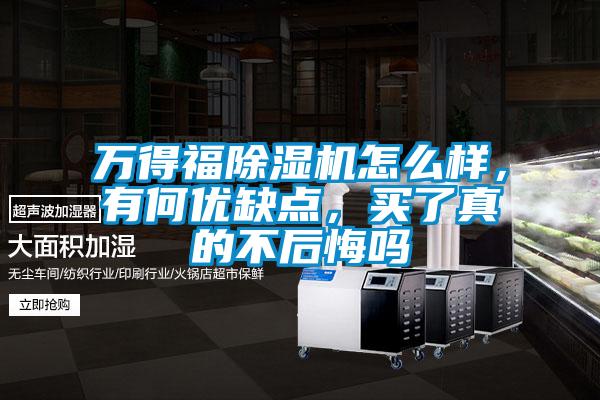 萬得福除濕機怎么樣，有何優(yōu)缺點，買了真的不后悔嗎