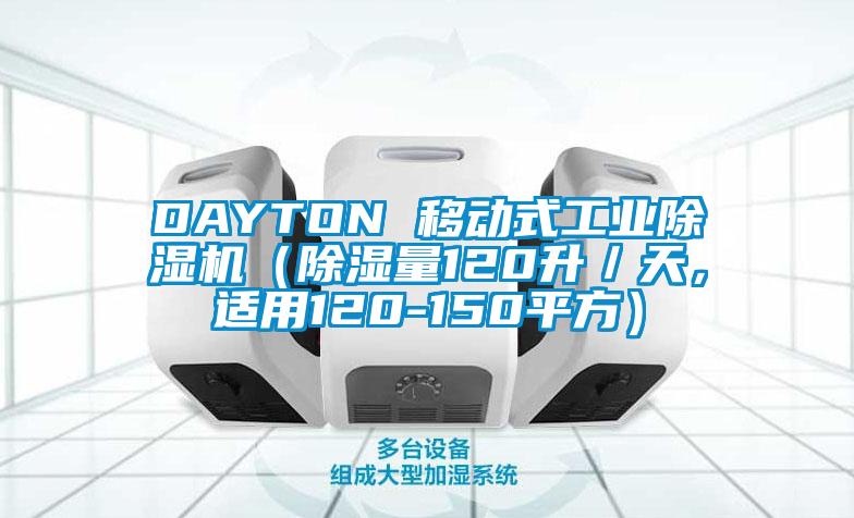DAYTON 移動(dòng)式工業(yè)除濕機(jī)（除濕量120升／天，適用120-150平方）