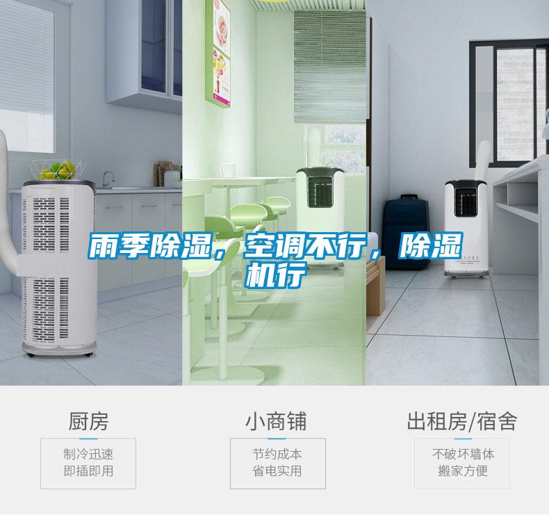 雨季除濕，空調(diào)不行，除濕機(jī)行