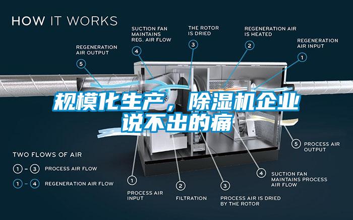規(guī)模化生產(chǎn)，除濕機(jī)企業(yè)說(shuō)不出的痛