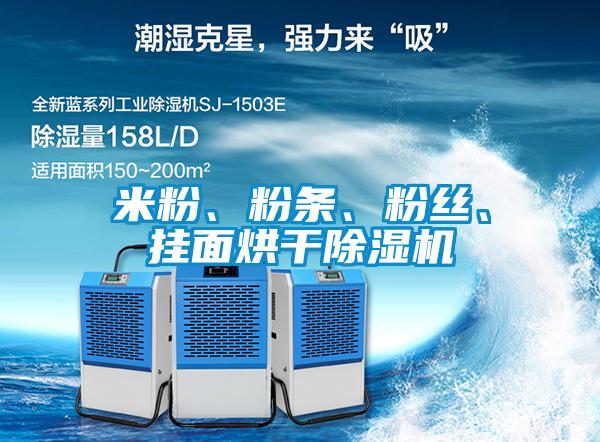 米粉、粉條、粉絲、掛面烘干除濕機(jī)